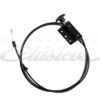 CHAPA PARA COFRE DODGE PICK UP 1981 A 1993 PARA CHICOTE CON PALANCA