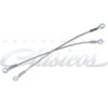 JUEGO DE CABLES PARA TAPA DE BATEA FORD F150 F200 1980 A 1986 PAR