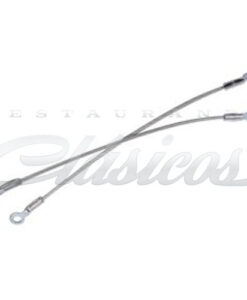 JUEGO DE CABLES PARA TAPA DE BATEA FORD F150 F200 1980 A 1986 PAR