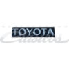 EMBLEMA TIPO PLACA LETRERO TOYOTA