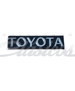 EMBLEMA TIPO PLACA LETRERO TOYOTA