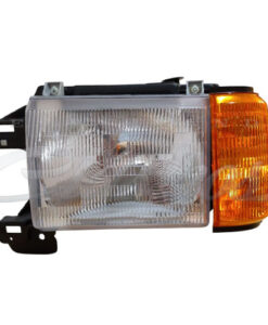 Alternative view of FARO FORD F150 F200 F35 1987 A 1991 BISEL COLOR NEGRO