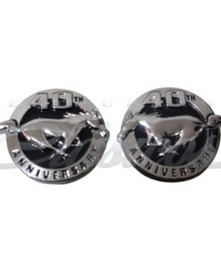 EMBLEMAS LATERALES MUSTANG 40 ANIVERSARIO NUEVOS PAR