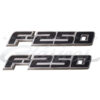 EMBLEMA F250 NUEVO CROMADO ADHERIBLE