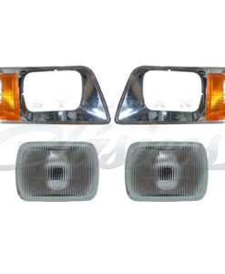 BISELES Y FAROS DODGE DART ARIES PLYMOUTH VOLARE 1985 1988 KIT