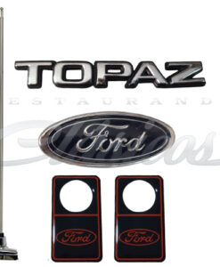 KIT EMBLEMAS TOPAZ 5 PZAS