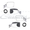 ESPEJOS RETROVISORES VOLKSWAGEN SEDAN 1972 2004 CROMADOS