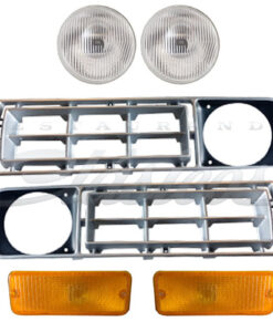 KIT DE PARRILLA FAROS Y CUARTOS F100 F150 F200 F250 F350 1975 - 1977