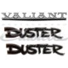 KIT EMBLEMAS VALIANT DUSTER 1973 A 1975