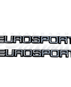 EMBLEMAS LETREROS EUROSPORT NUEVOS ADHERIBLES PAR