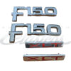 KIT EMBLEMAS FORD F150 XLT 1980 A 1986 NUEVOS