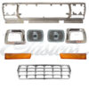 KIT PARRILLA FRONTAL Y ACCESORIOS FORD F150 F200 F250 F350 1979