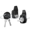 CHAPA PARA QUINTA PUERTA COLOR NEGRO PARA VOLKSWAGEN COMBI 1980 A 1993