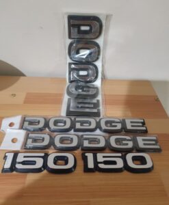 KIT EMBLEMAS DODGE PICK UP D150 RAM CHARGER