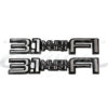 PAR DE EMBLEMAS 3.1 MULTIPORT CUTLASS EUROSPORT CAVALIER OLDSMOBILE